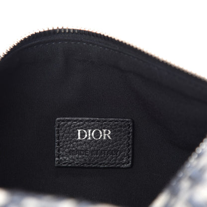 Christian Dior Oblique Roller Messenger Bag Blue 8 of 9