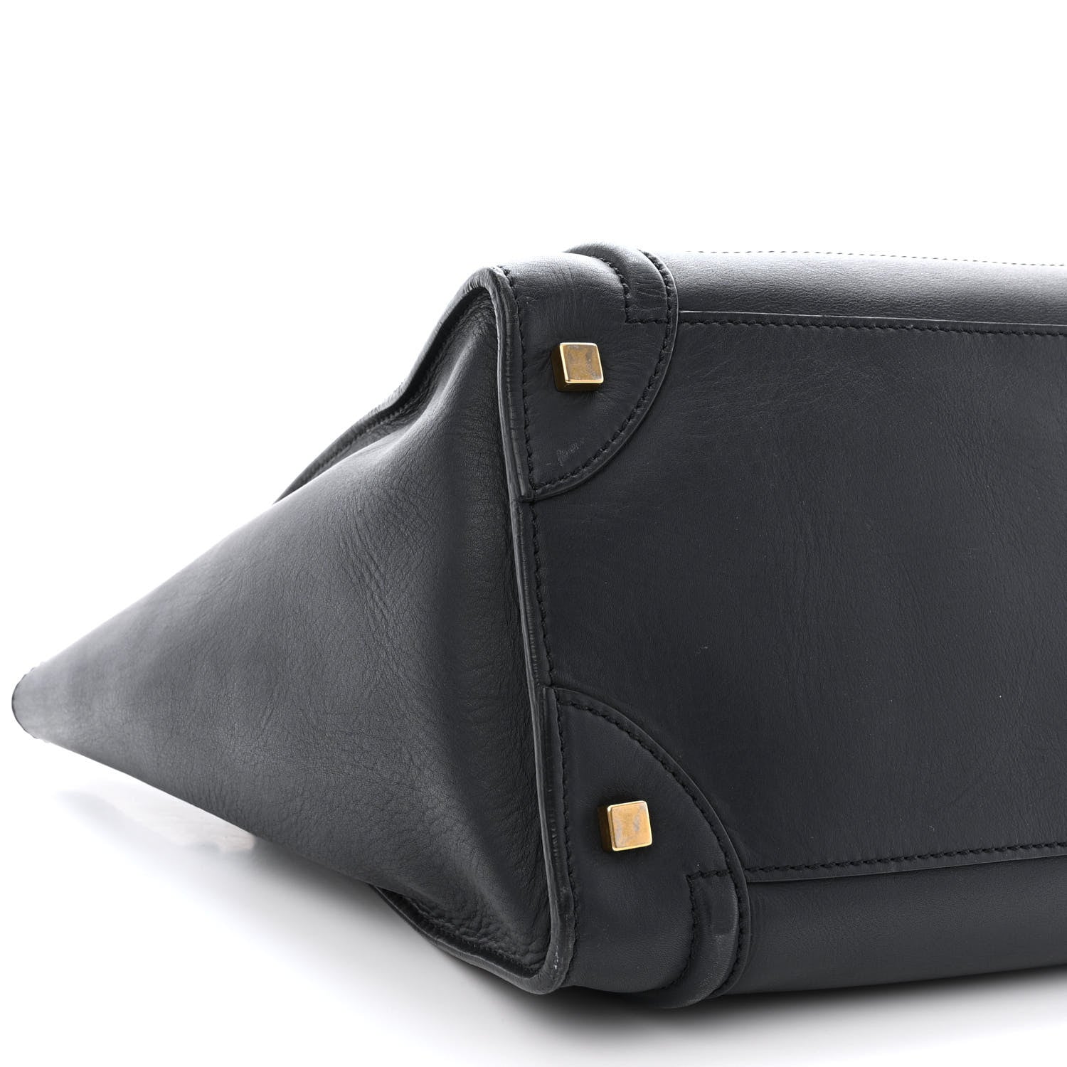 Celine Smooth Calfskin Mini Luggage Navy Blue 9 of 13