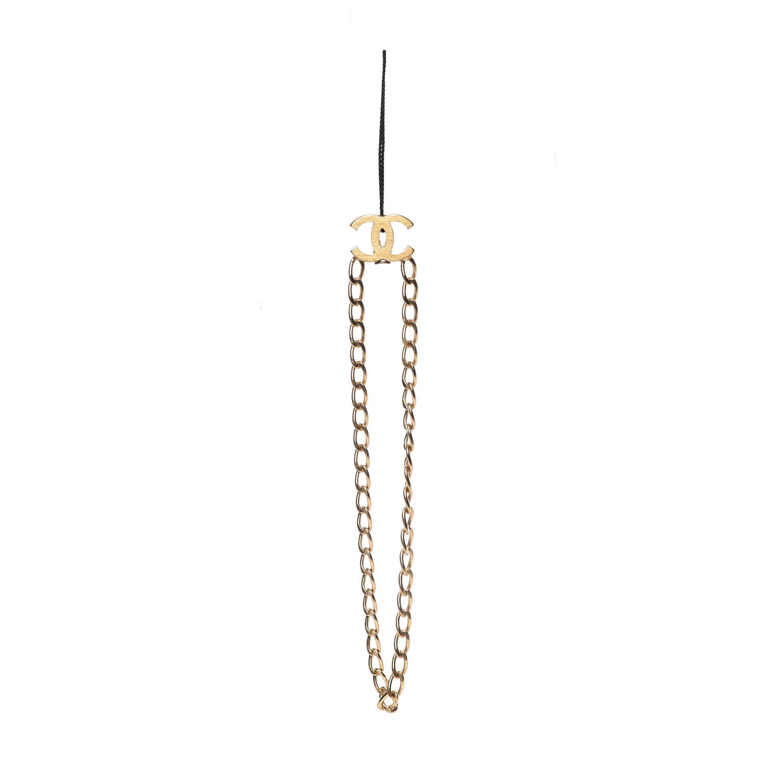 Chanel Chain CC Phone Charm Gold 1 of 4