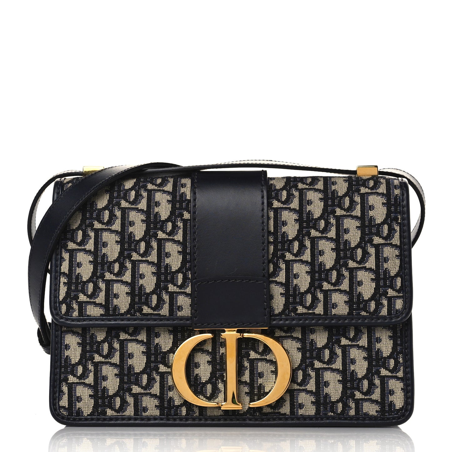 Oblique 30 Montaigne Flap Bag Blue