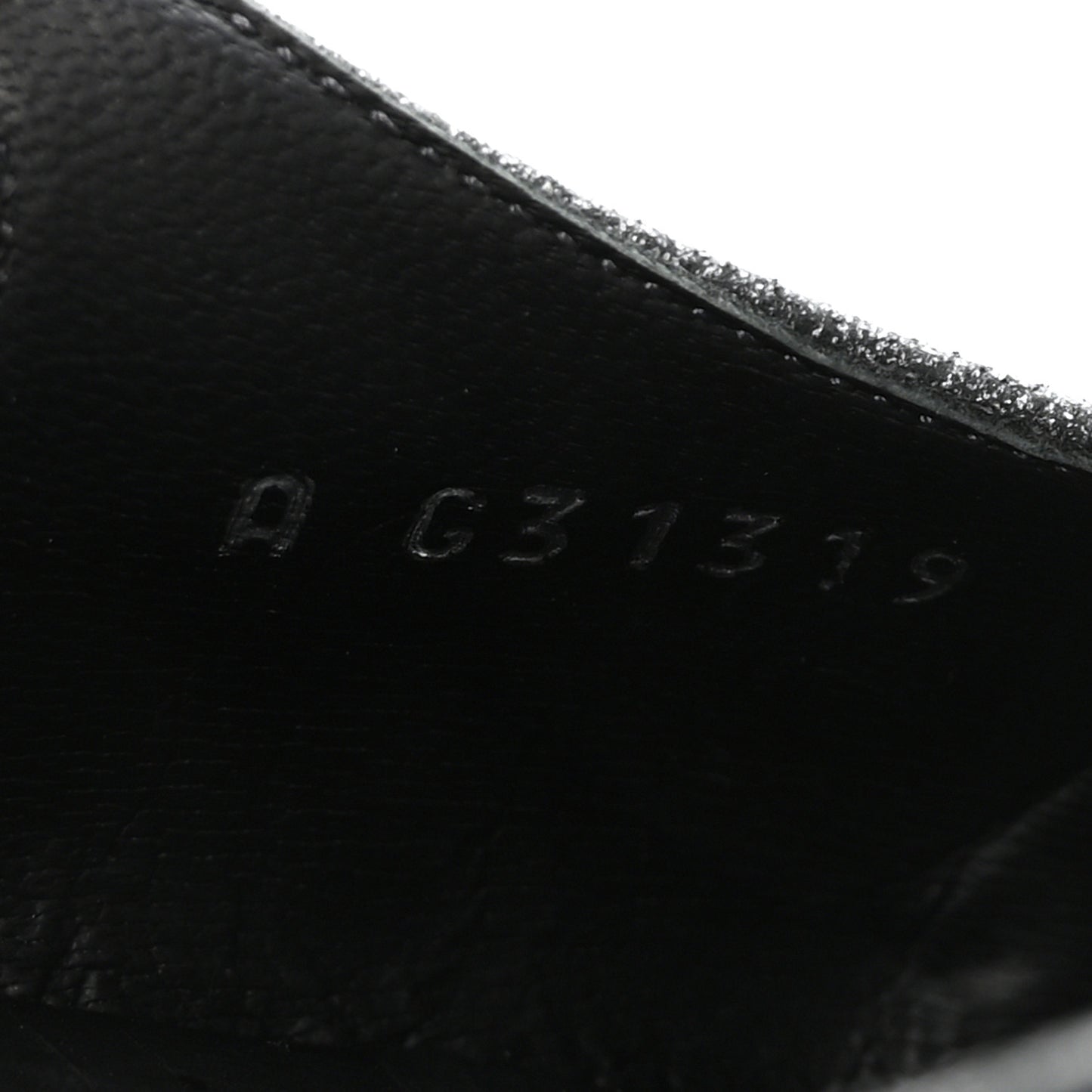 Lambskin Grosgrain Cap Toe CC Slingback Flats 35.5 Silver Black