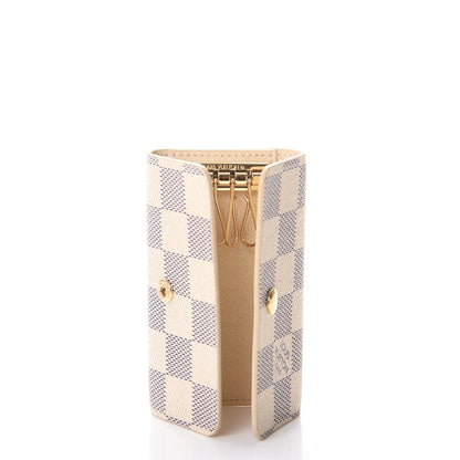 Louis Vuitton Damier Azur Multicles 4 Key Holder 5 of 8