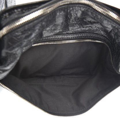 Balenciaga Lambskin Classic Hardware Neo Lift Hip Bag Black 5 of 10
