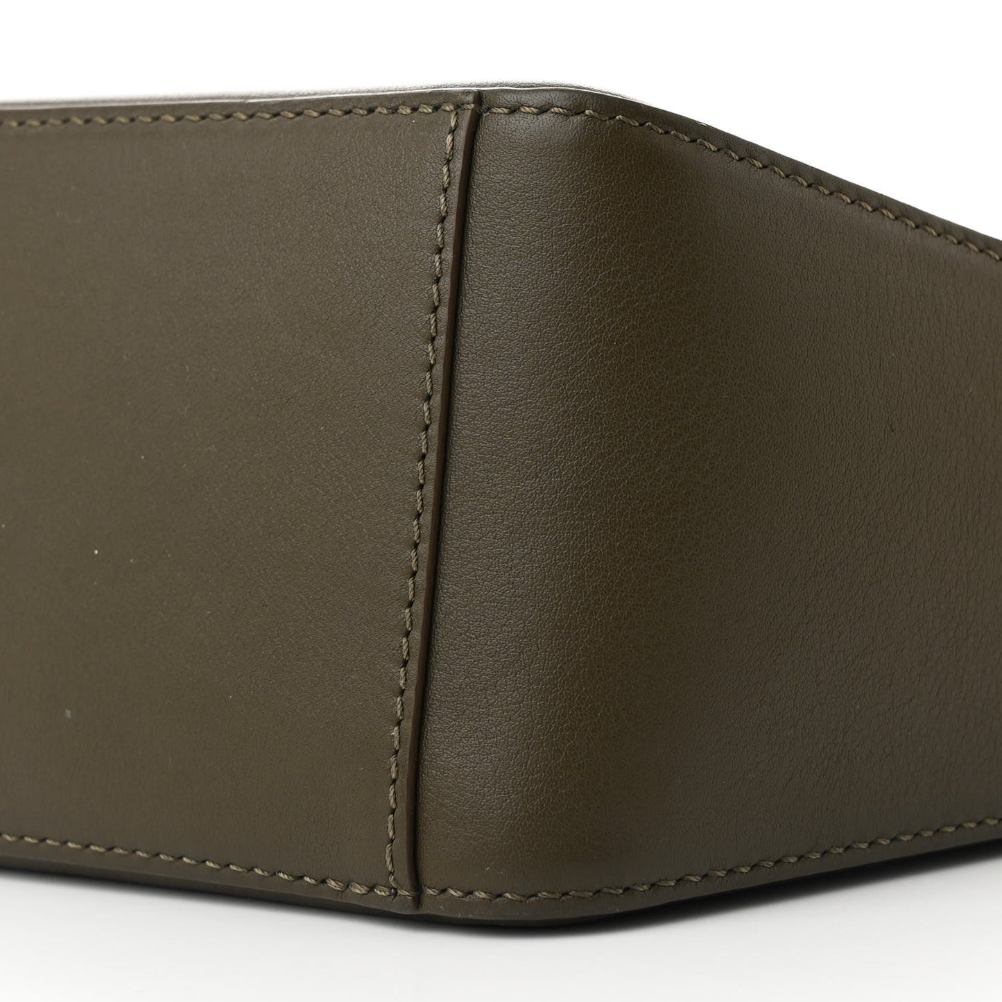 Calfskin Mini Hammock Hobo Vintage Khaki
