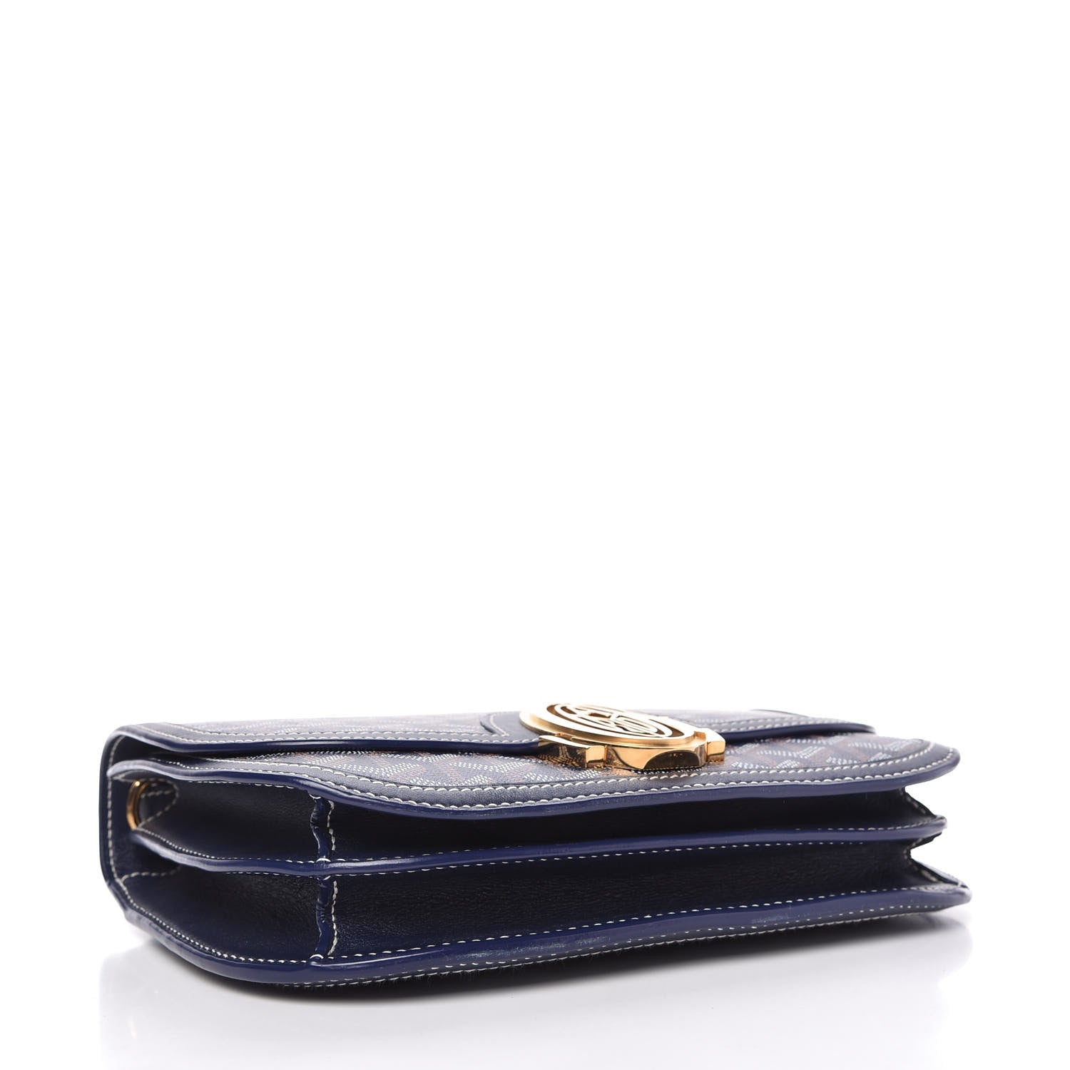 Goyard Goyardine 233 PM Shoulder Bag Navy 5 of 10