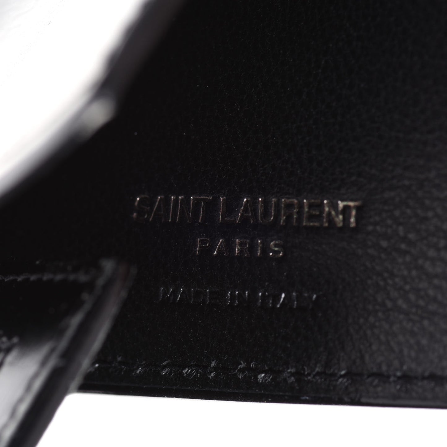 Calfskin Card Case Black
