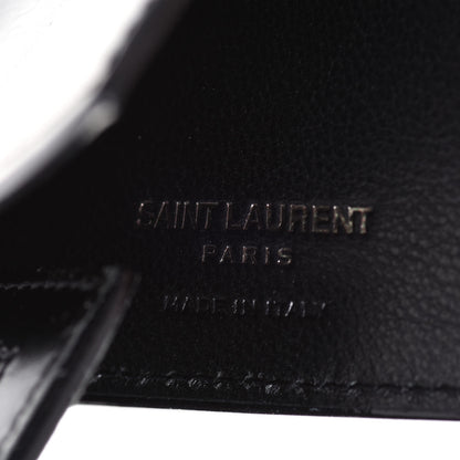 Saint Laurent Calfskin Card Case Black 6 of 7