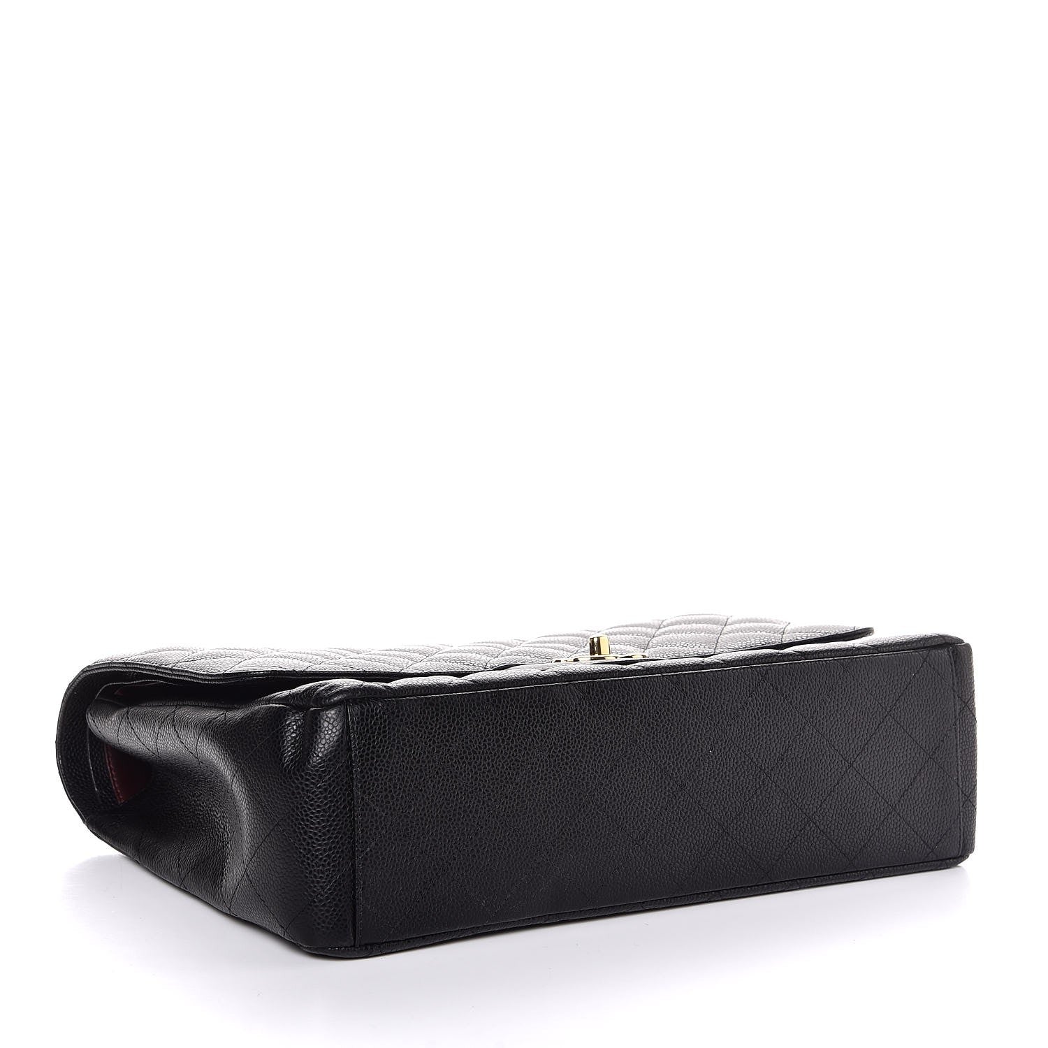 Chanel Caviar Quilted Maxi Double Flap Black 5 of 8