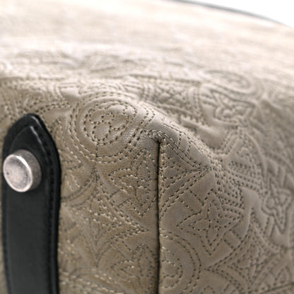 Louis Vuitton Lambskin Antheia Hobo PM Olive 10 of 12