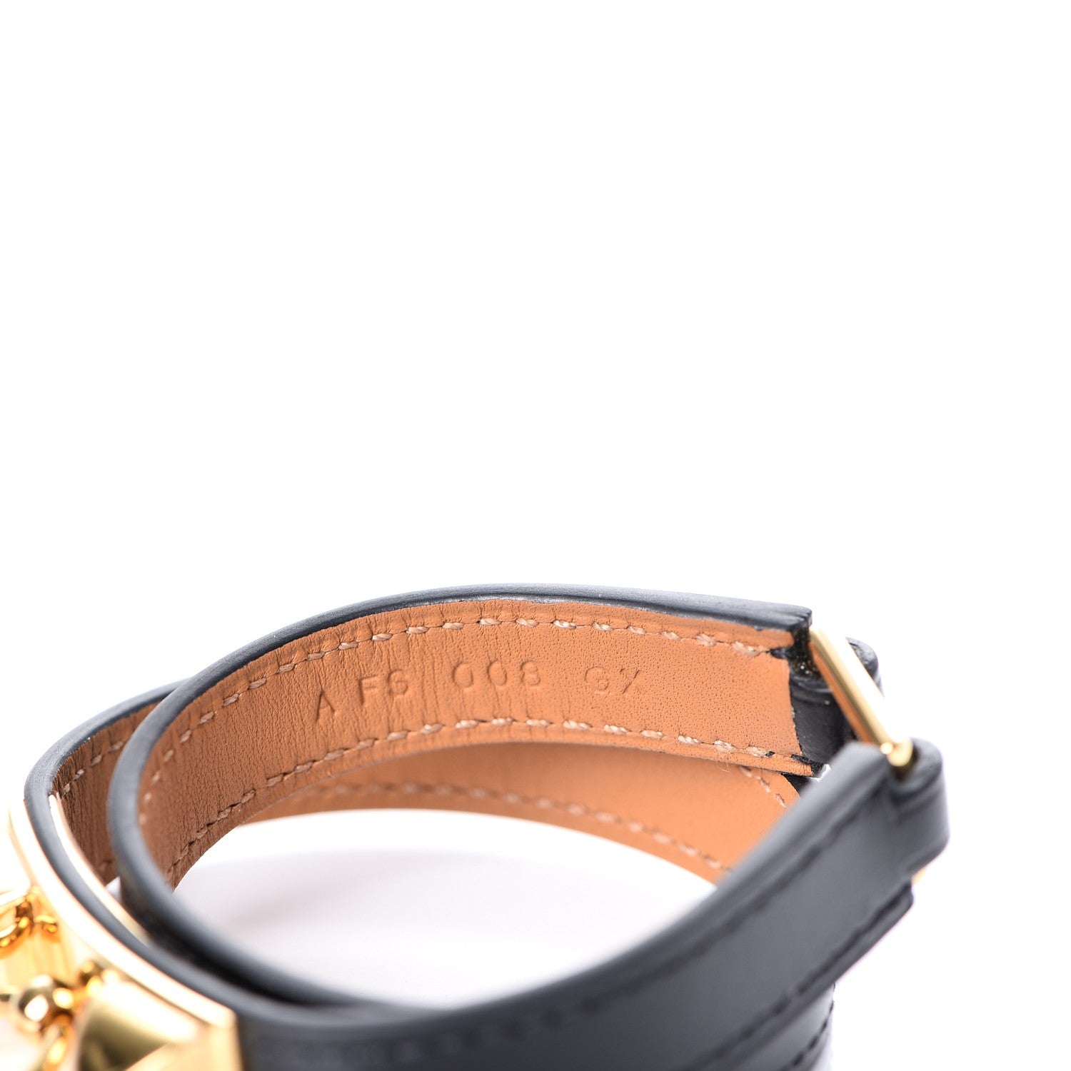 Hermes Chamonix Rivale Double Tour Bracelet XS Black 5 of 8