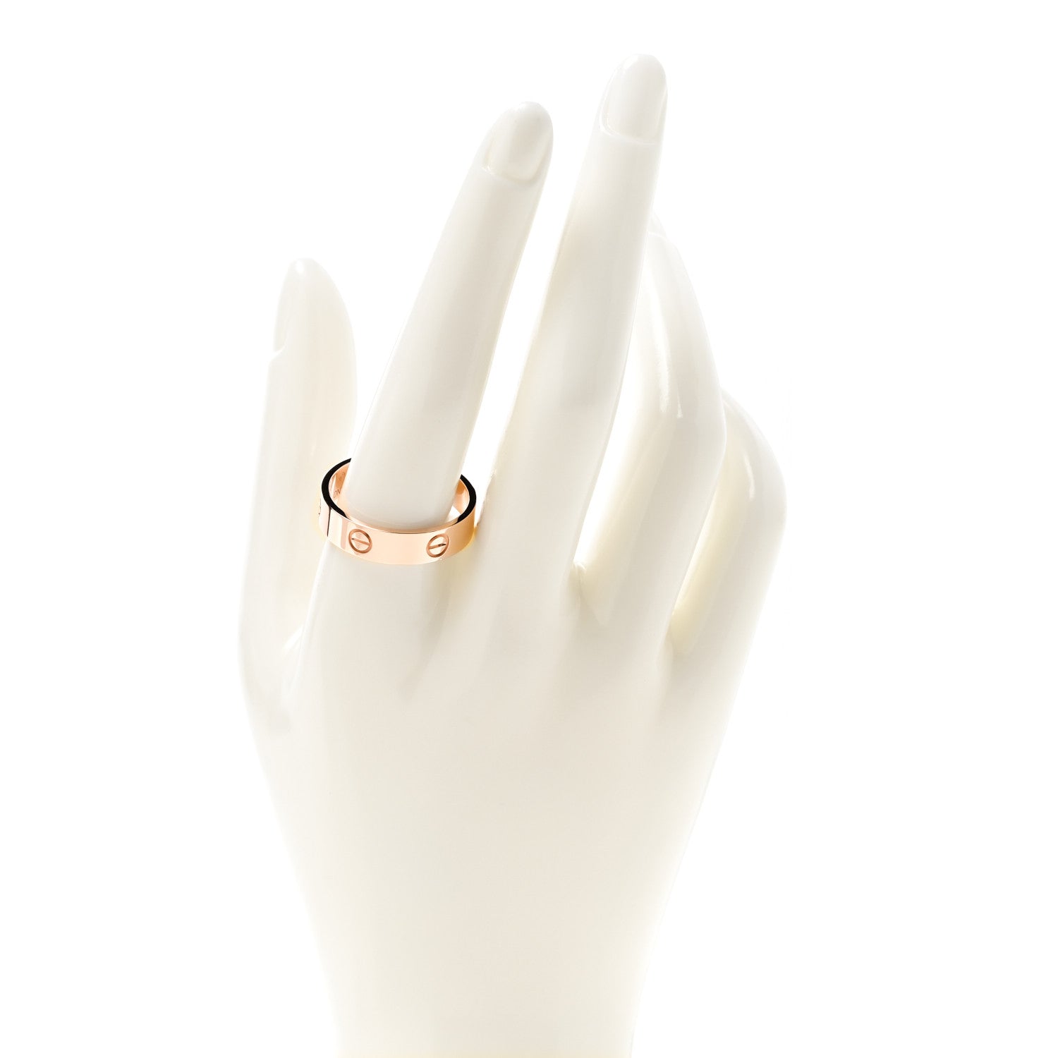 Cartier 18K Pink Gold 5.5mm LOVE Ring 64 10.75 2 of 5