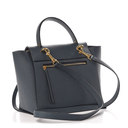 Celine Baby Grained Calfskin Micro Belt Bag Slate 4 of 9