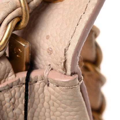 Chanel Grained Calfskin Mini Square Classic Pure Flap Nude 18 of 29