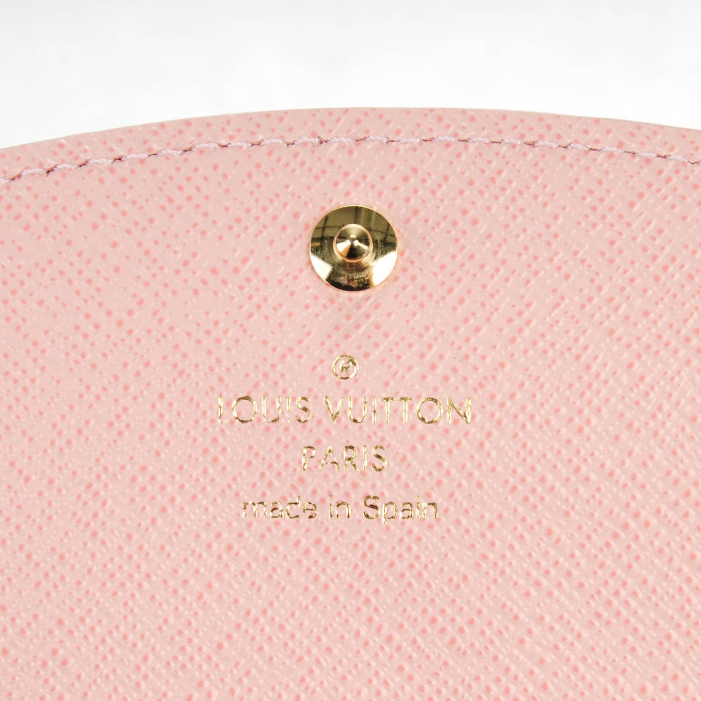 Damier Ebene Caissa Wallet Rose Ballerine