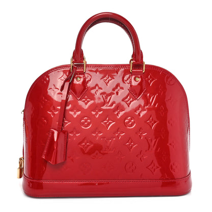 Louis Vuitton Vernis Alma PM  Pomme D'Amour 1 of 10