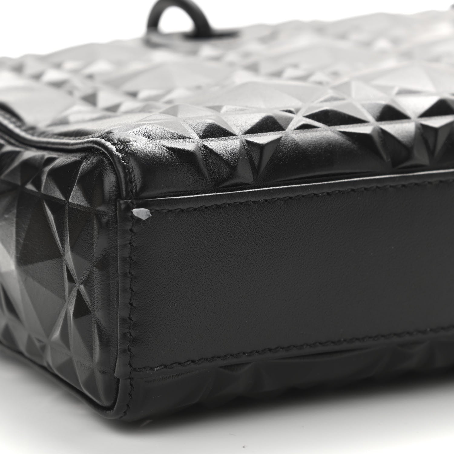 Christian Dior Calfskin Cannage Diamond Medium Lady D-Joy Black 8 of 11