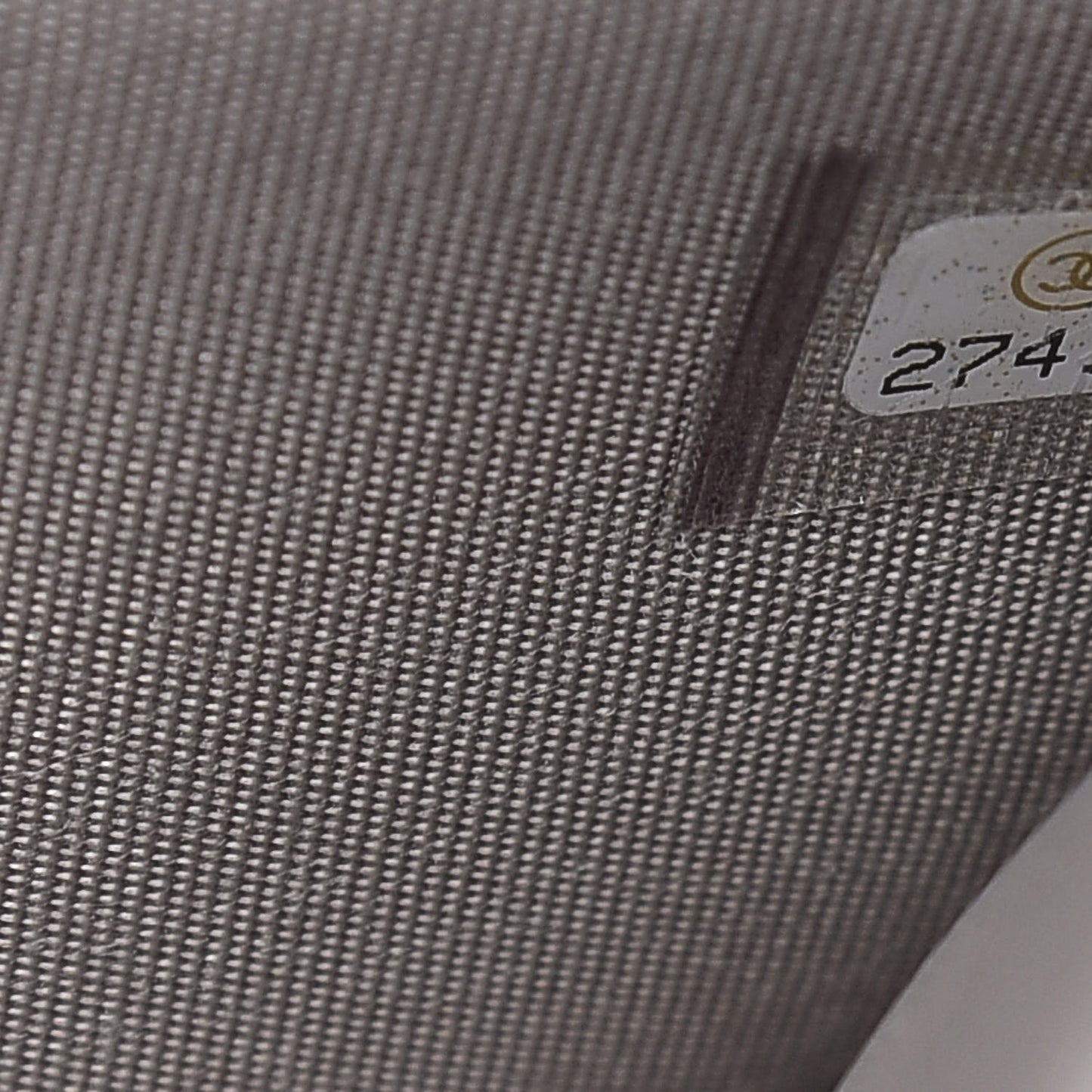 Caviar Quilted Boy Wallet On Chain WOC Grey