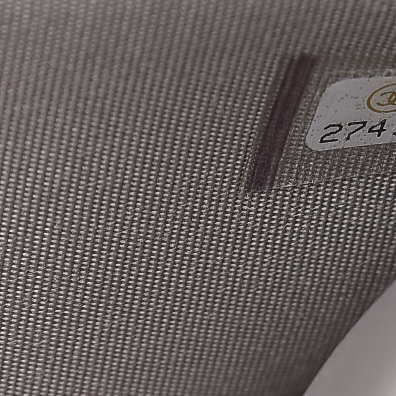 Chanel Caviar Quilted Boy Wallet On Chain WOC Grey 8 of 13