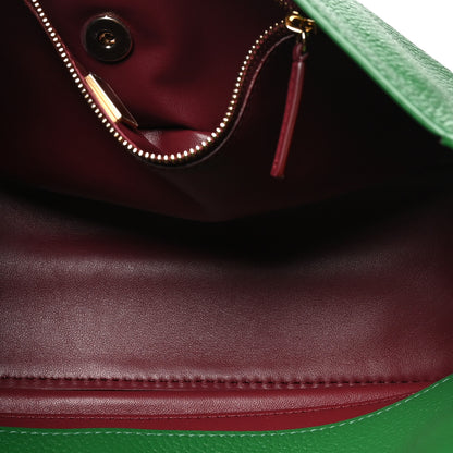 Chanel Grained Calfskin Small Souplissimo Maxi Flap Green 5 of 11