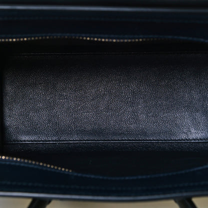 Celine Leige Calfskin Suede Tri-color Nano Luggage Multicolor 5 of 8
