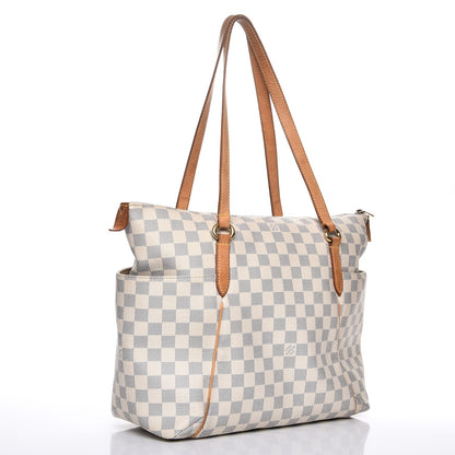 Louis Vuitton Damier Azur Totally MM 3 of 10