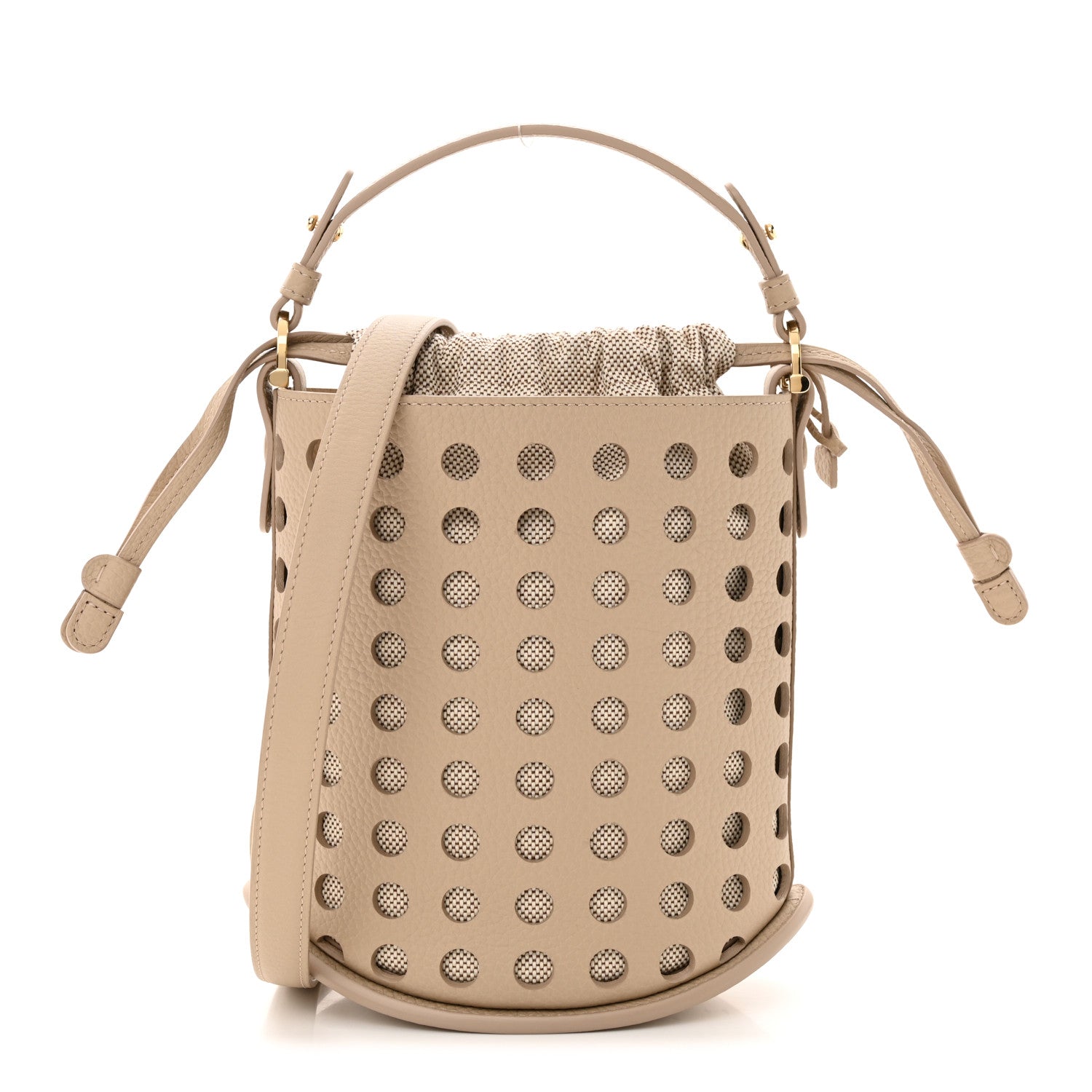 Delvaux Taurillon Soft Mini Airess Pin Bucket Sirocco 1 of 9