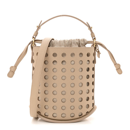 Delvaux Taurillon Soft Mini Airess Pin Bucket Sirocco 1 of 9