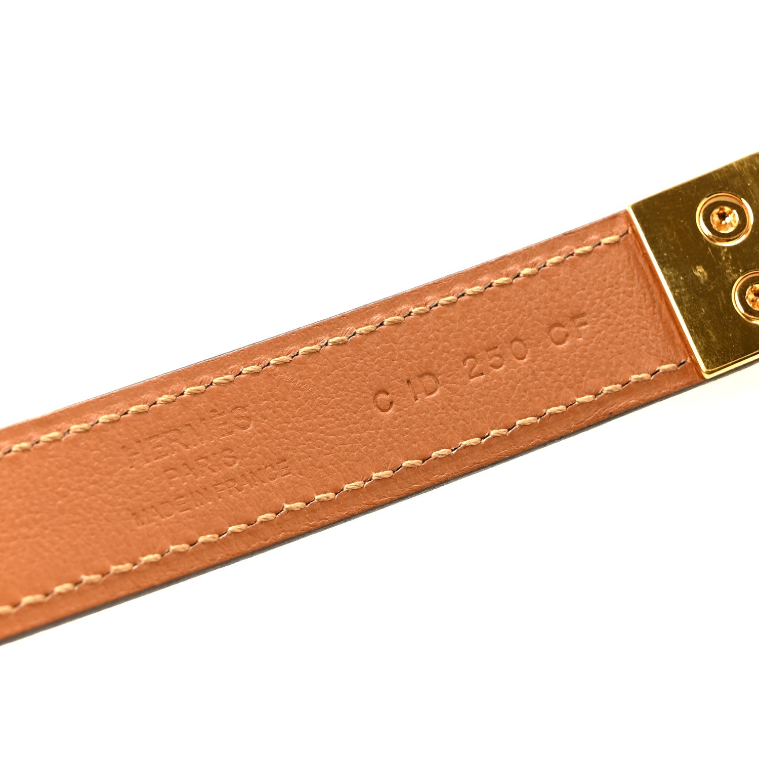 Hermes Epsom Rivale 18 Belt Gold 3 of 5