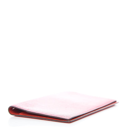 Hermes Chevre Mysore Vision II Agenda Cover Rose Lipstick Tomate 4 of 9