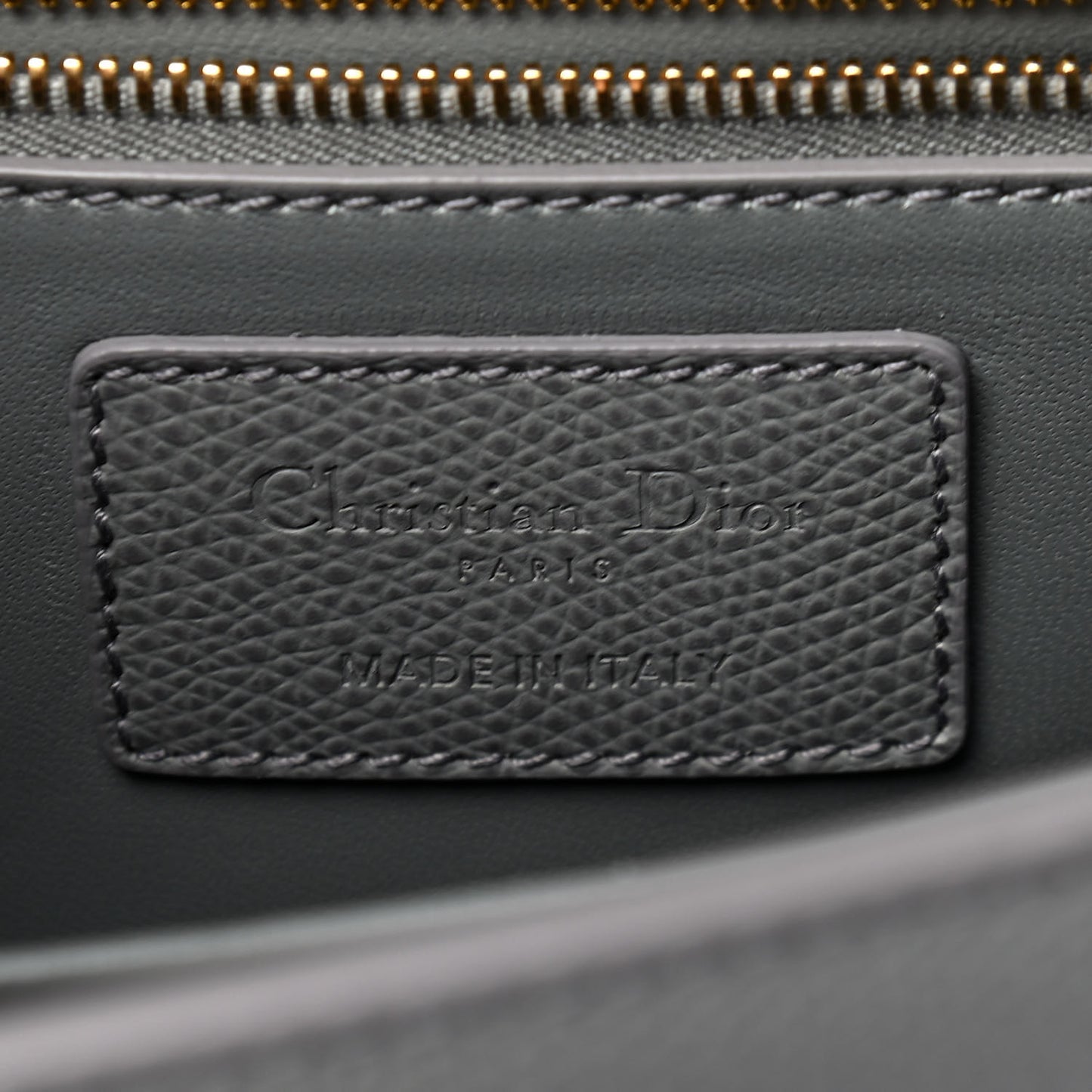Ultra Matte Grained Calfskin 30 Montaigne Flap Bag Grey