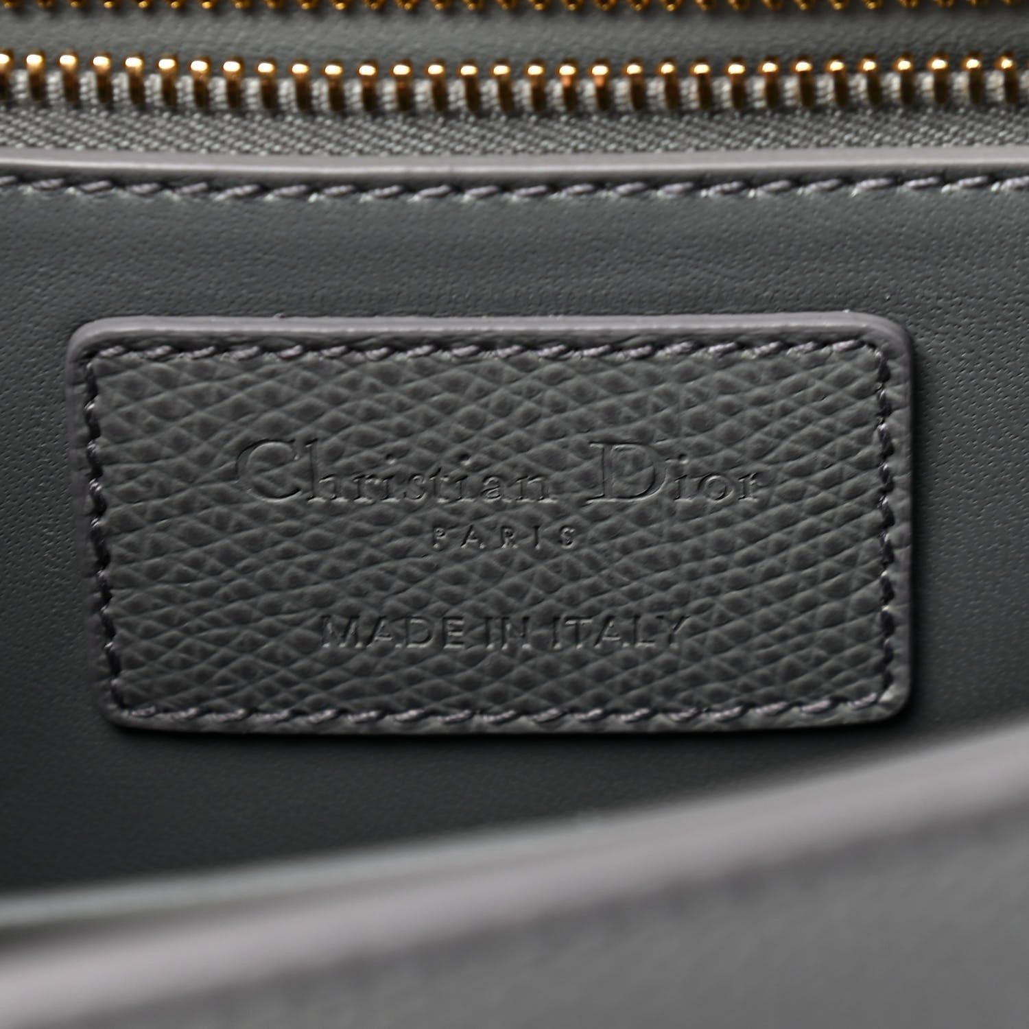 Christian Dior Ultra Matte Grained Calfskin 30 Montaigne Flap Bag Grey 5 of 6