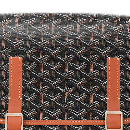 Goyard Goyardine Belvedere MM Messenger Bag Black Gold 7 of 11