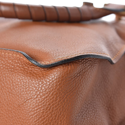 Chloe Calfskin Medium Marcie Satchel Tan 11 of 18