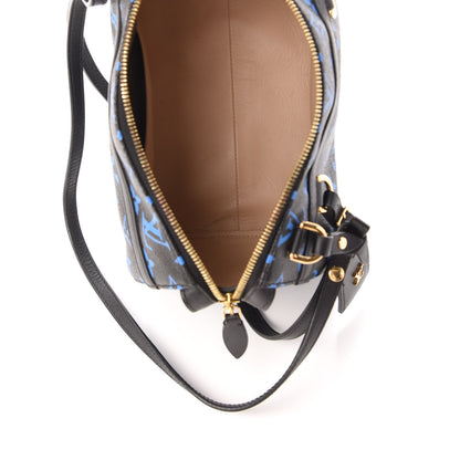 Louis Vuitton Colored Monogram Speedy Amazon PM Blue Black 5 of 8