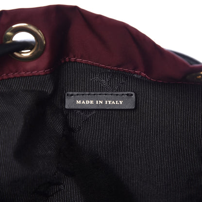 Burberry Nylon Small Rucksack Backpack Burgundy Red 7 of 7