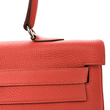 Hermes Togo Shoulder Kelly 40 Capucine 13 of 13