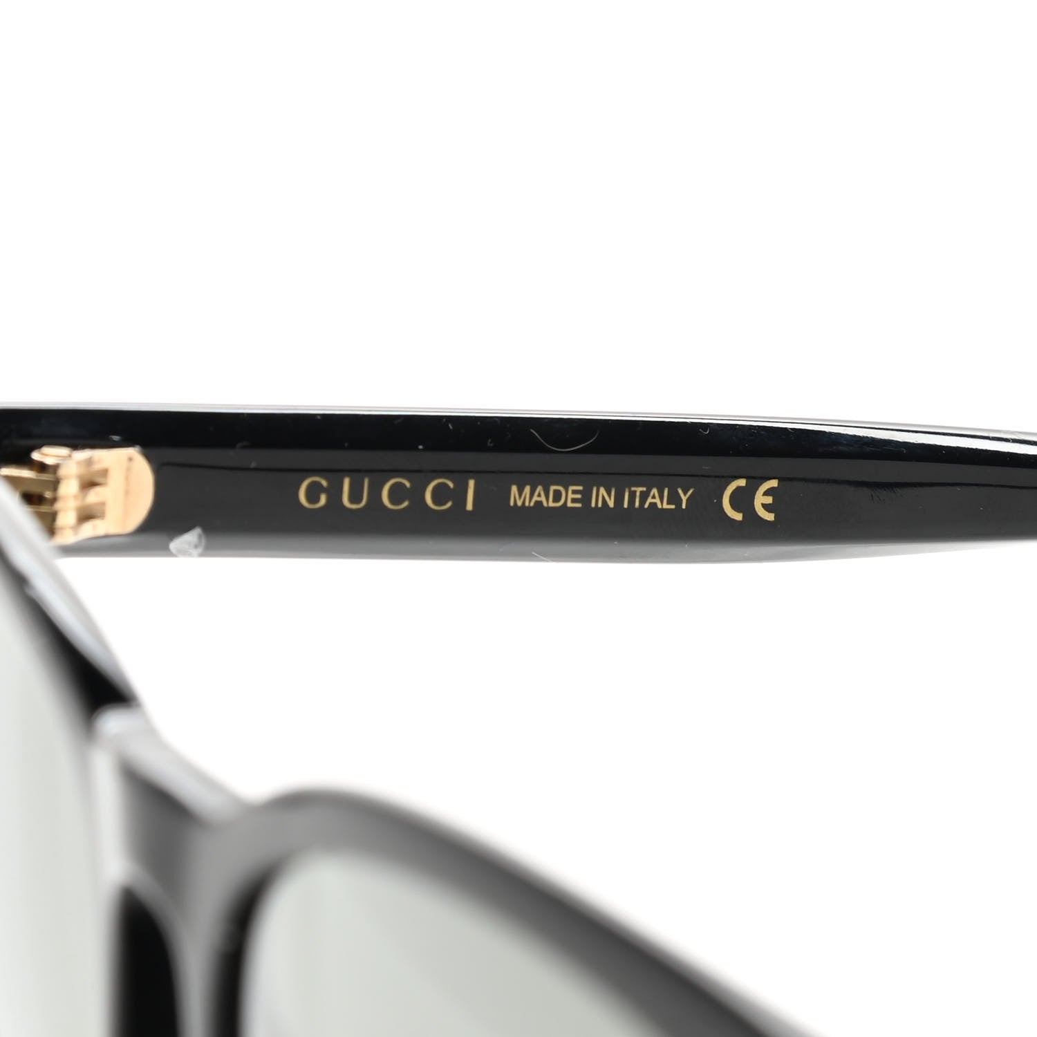 Gucci Round Frame Star Sunglasses GG0232SK Black 6 of 8