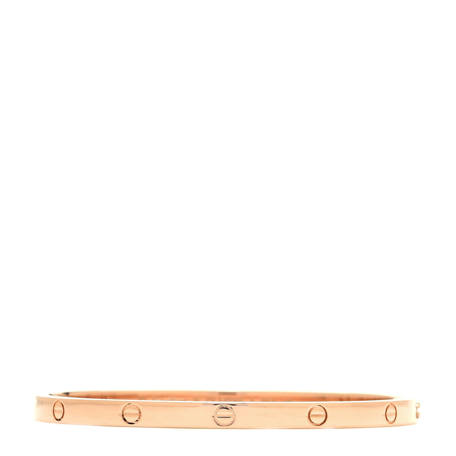 Cartier 18K Pink Gold Small LOVE Bracelet 15 1 of 5
