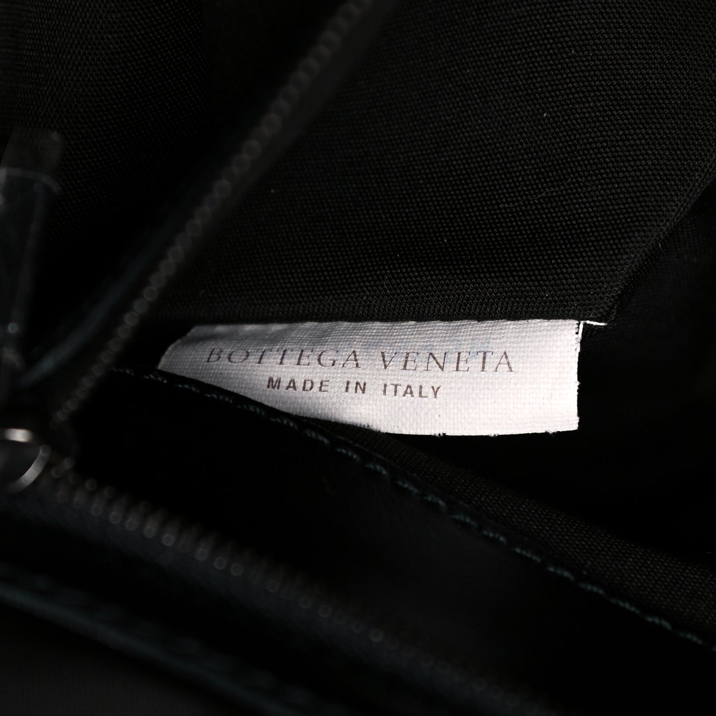 Nappa Intrecciato VN Large Duffel Black