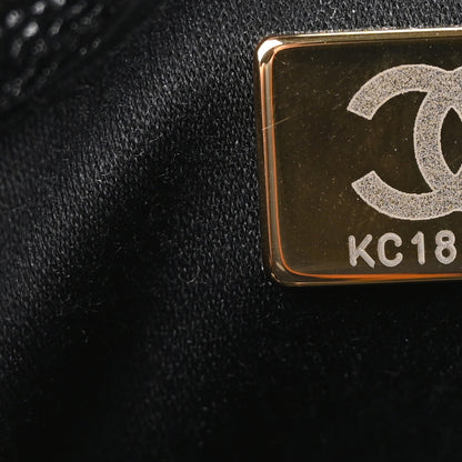Chanel Caviar Quilted Mini Chanel 25 Handbag Black 7 of 10
