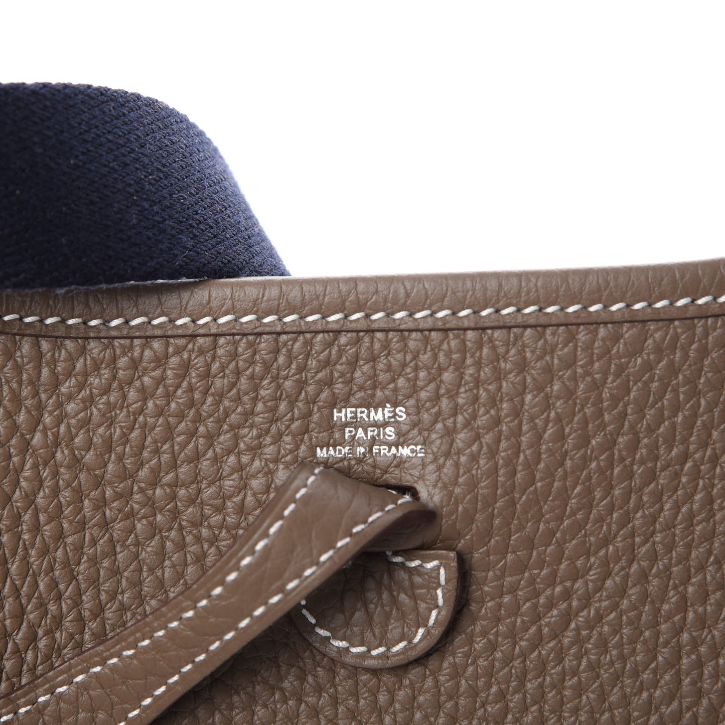 Taurillon Clemence Amazone Evelyne TPM Etoupe Bleu Indigo