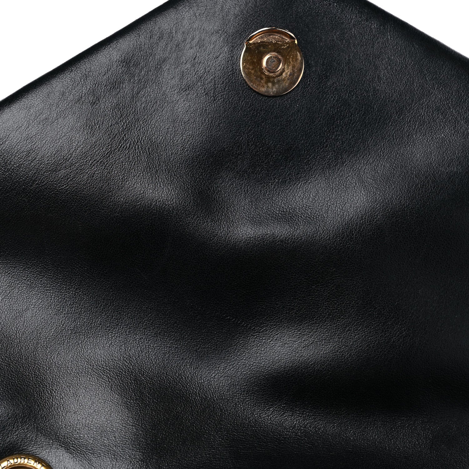 Saint Laurent Calfskin Y Quilted Monogram Medium Loulou Chain Satchel Black 12 of 14