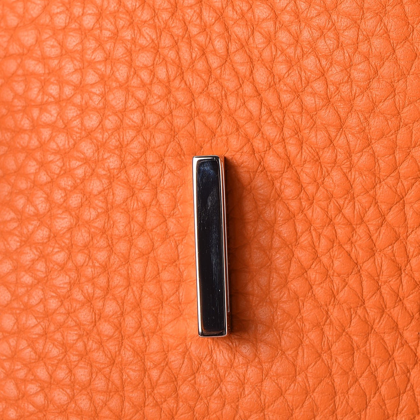 Taurillon Clemence Birkin 35 Orange