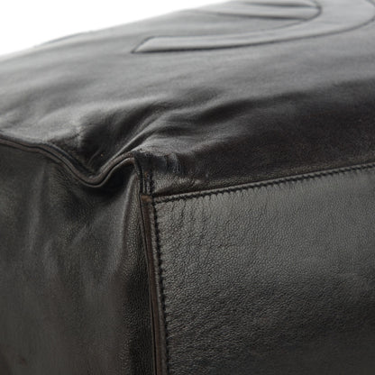 Chanel Lambskin CC Shopper Tote Black 5 of 9
