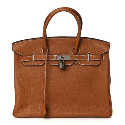 Hermes Togo Birkin 35 Gold 1 of 10