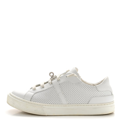 Hermes Calfskin Day Sneakers 37 White 1 of 10