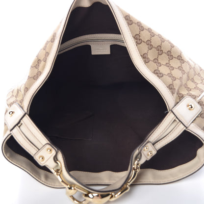 Gucci Monogram Large Wave Hobo Off White 5 of 21