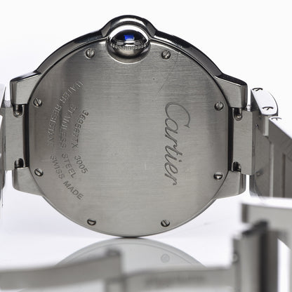 Cartier Stainless Steel 36mm Ballon Bleu De Quartz Watch 6 of 9