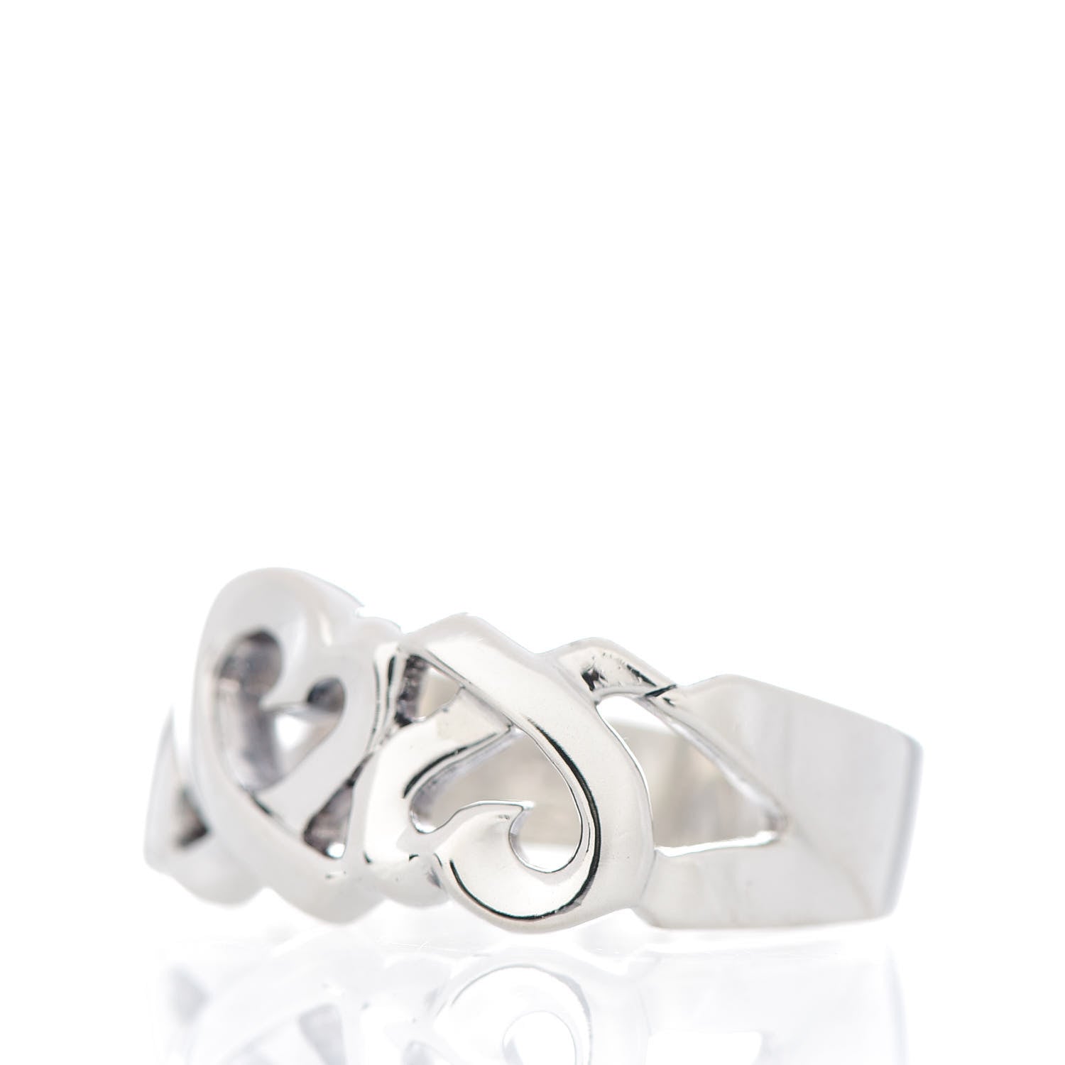 Tiffany Sterling Silver Paloma Picasso Loving Hearts Ring 52 6 3 of 6