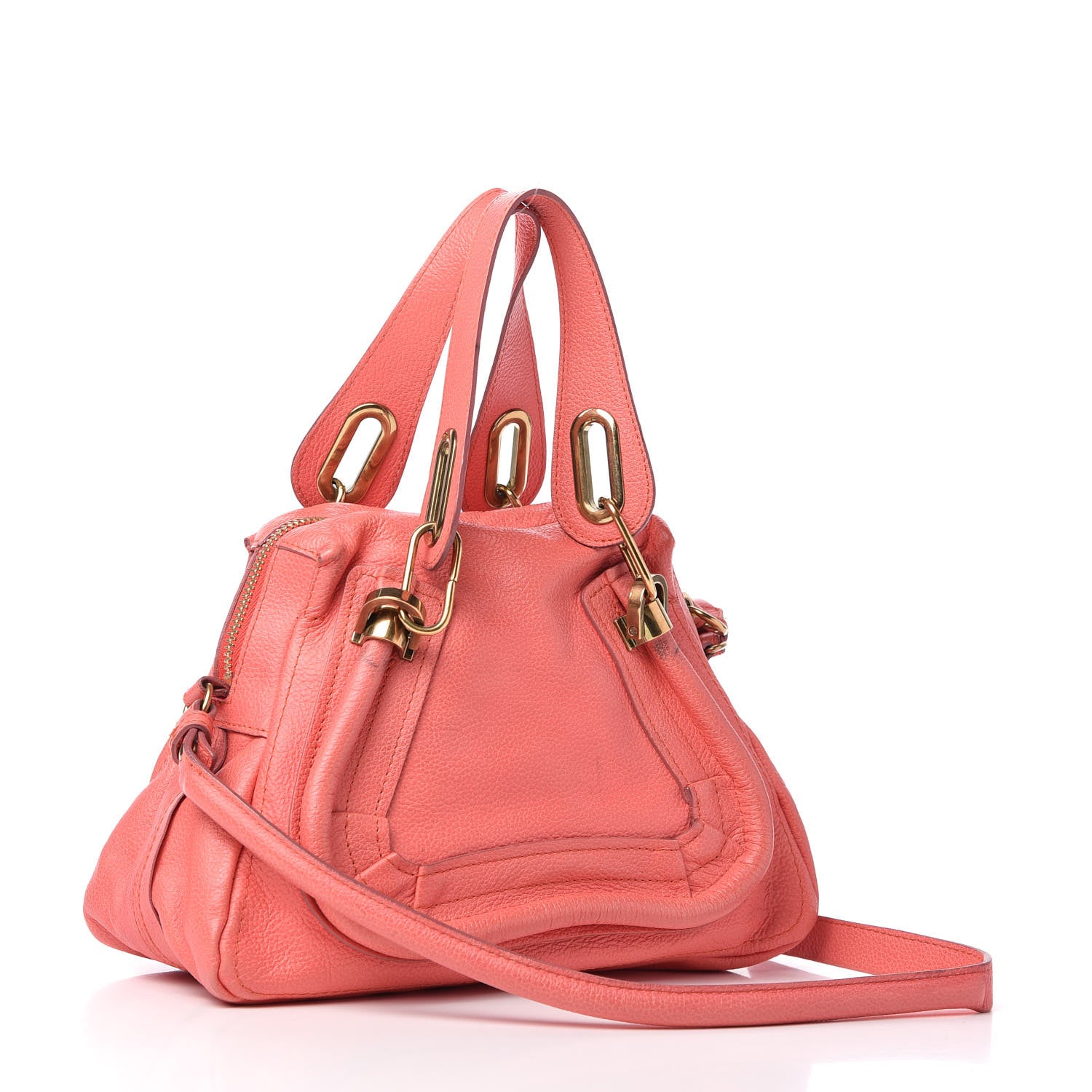 Chloe Calfskin Small Paraty Paradise Pink 3 of 17